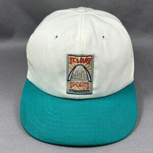 Vtg St Louis Missouri Cap America Snapback Hat Gateway Arch Souvenir USA Mens